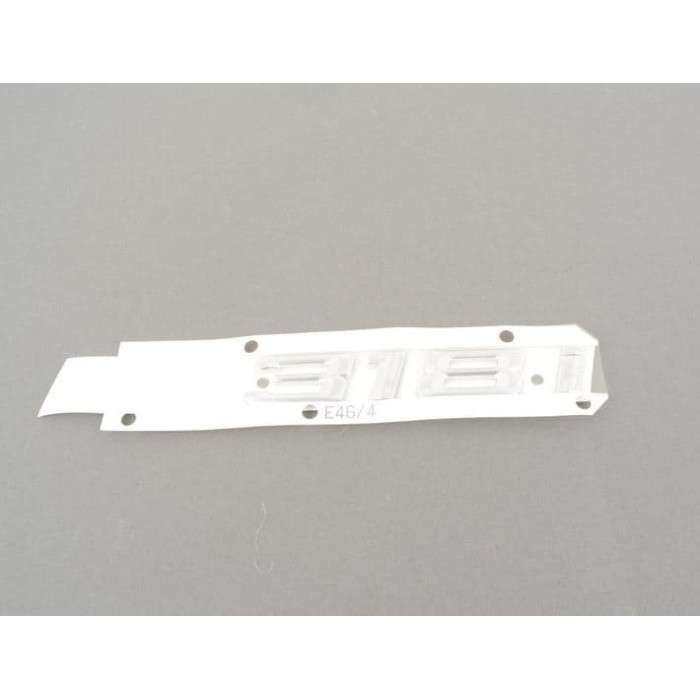 Original Bmw E46 318I Badge Emblem Logo Bagasi Belakang Mobil