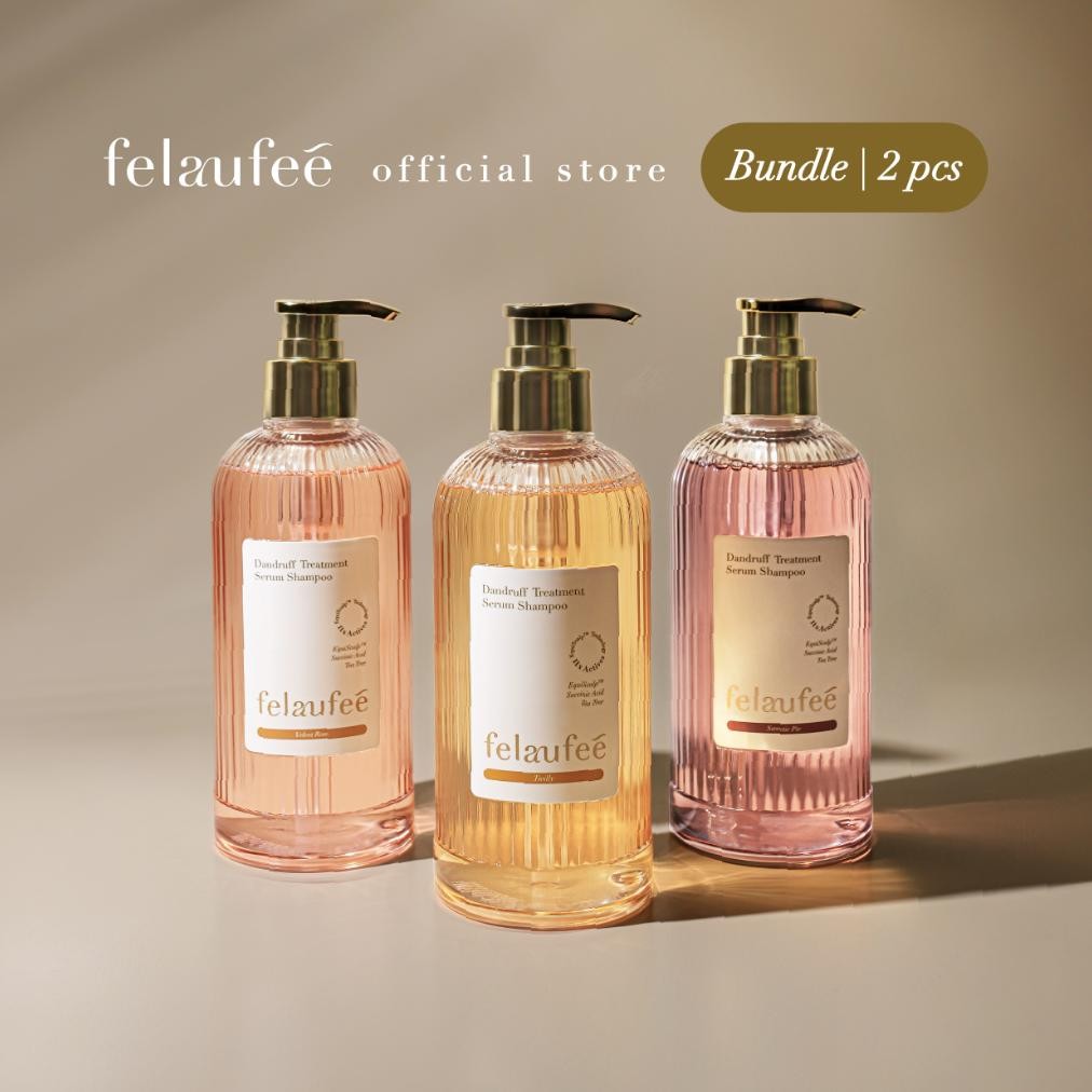 FELAUFEE - Dandruff Treatment Serum Shampoo - Bundle | Anti Ketombe | EquiScalp Technology