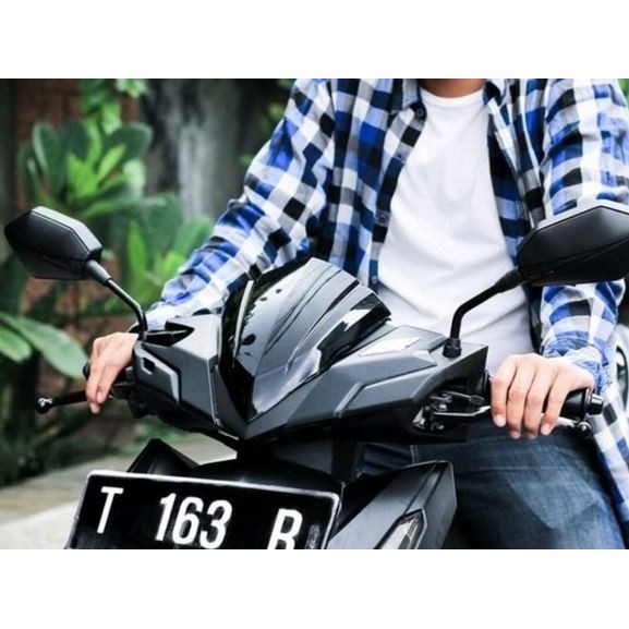 Winshield Windshill Tameng Visor Mika Akrilik Variasi Motor Vario 125