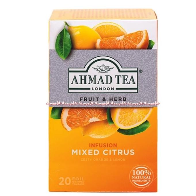 

Ahmad Tea Mixed Citrus Refresh 20 Tea Bag Teh Aroma Jeruk Dan Lemon
