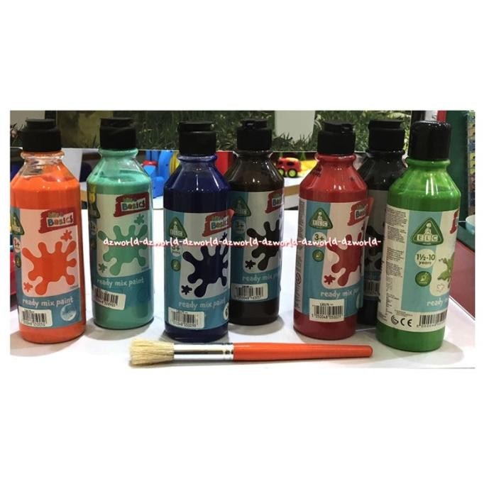 

ELC Basic Ready Mix Paint Cat Warna Aman Untuk Anak English 300ml