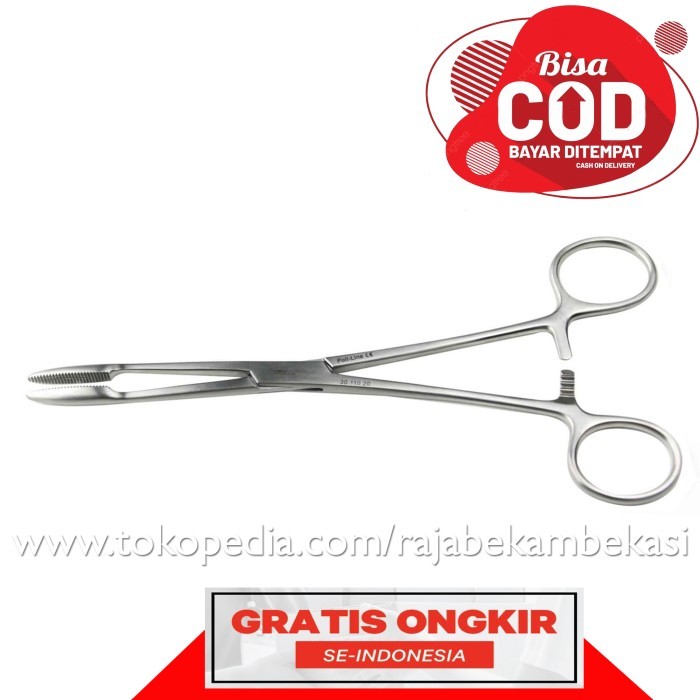 

Gunting Medis Korentang Panjang 25 CM / Gunting Penjepit Kasa Perban