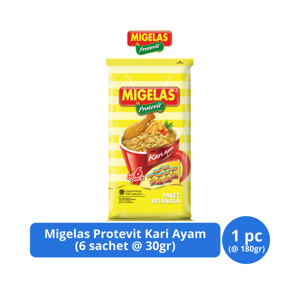 

Migelas Protevit Paket Keluarga Kari Ayam 6s @ 30gr