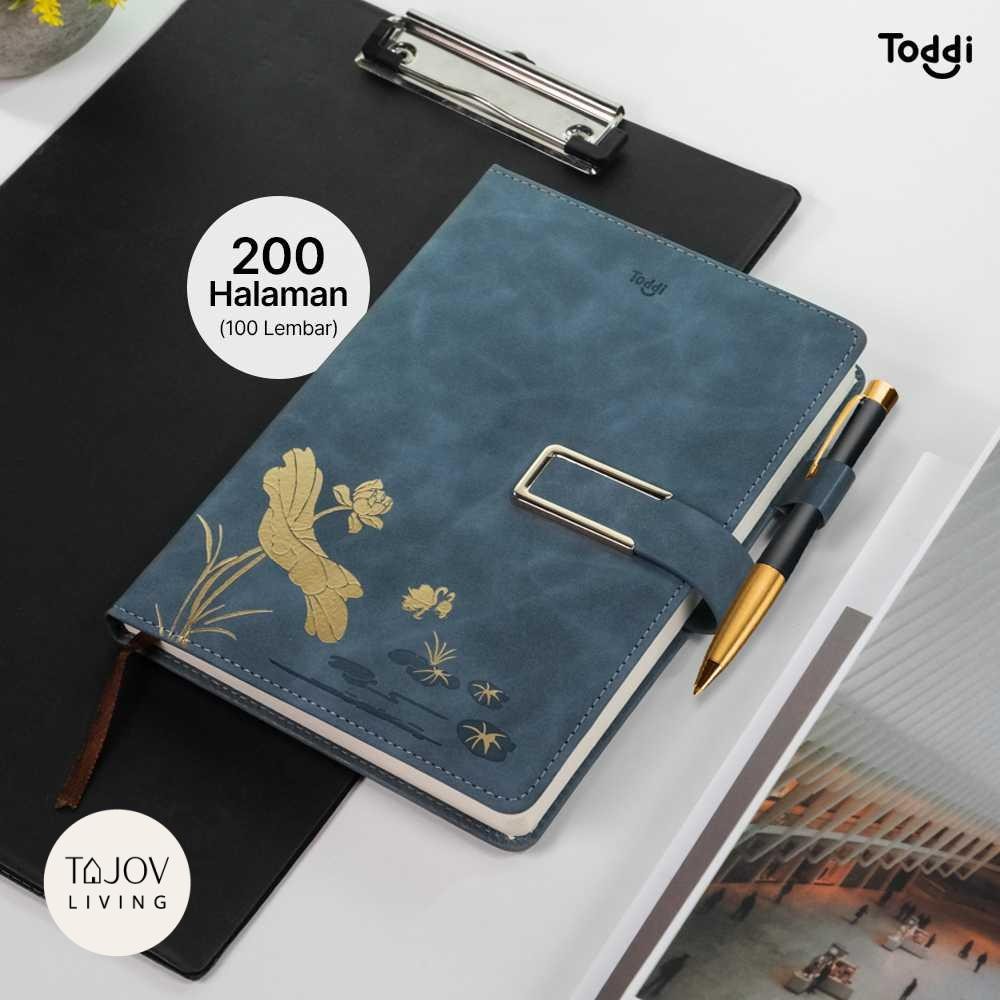 

Buku Jurnal Leather Notebook Diary A5 80GSM 200 Halaman - TD663