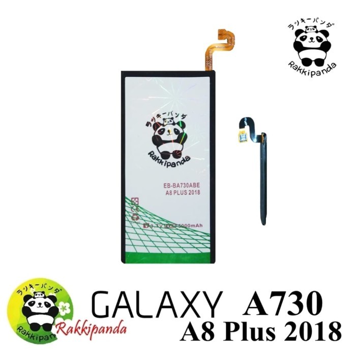 Terlaris Produk Baterai Rakkipanda For Samsung A8 Plus 2018 A730 Double IC Protection