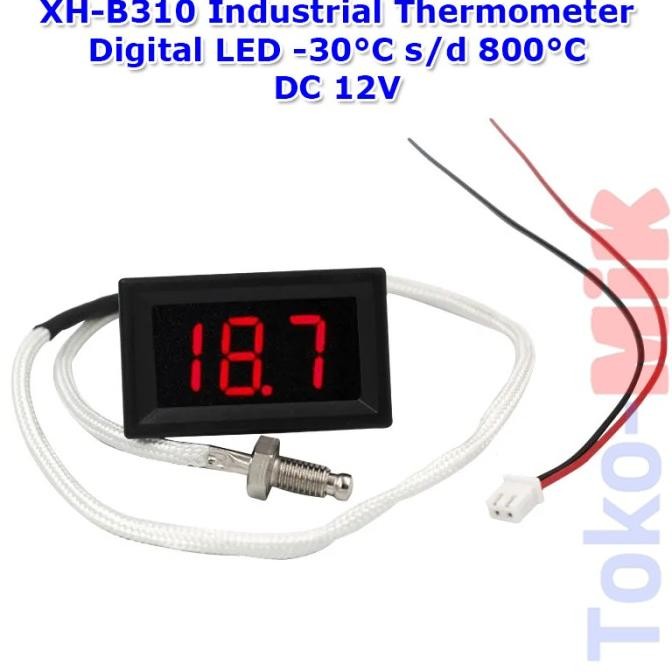 XH-B310 Thermometer LED Digital Sensor Probe K Termometer Suhu -30 800 tokmi99 Juara