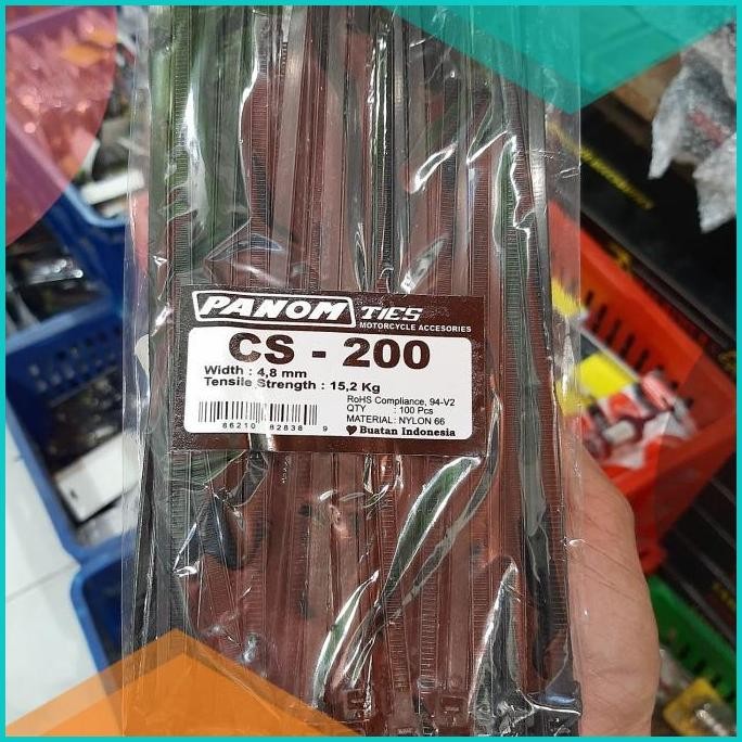 

Kabel ties tali ties 20cm nylon 11OKTZ4 suku cadang