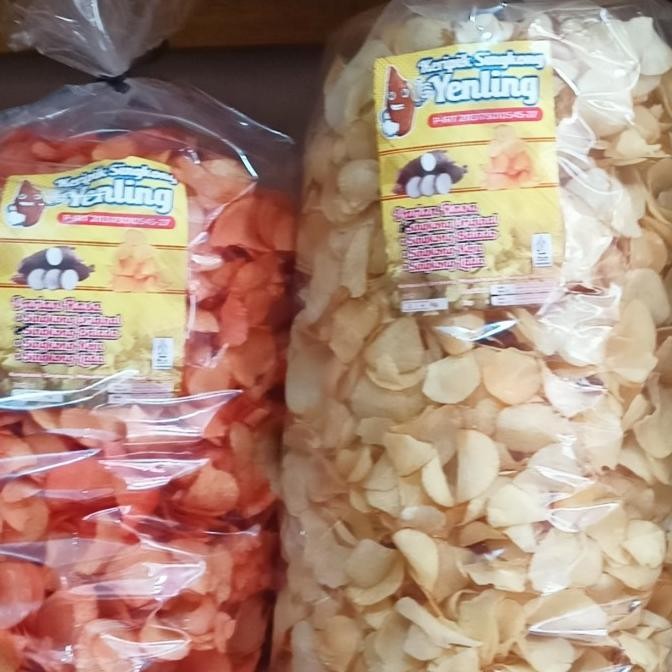 

Ready Keripik Singkong 1 Bal 3Kg 4 Rasa Keju Lada Hitam Balado Dikirim Hari Ini