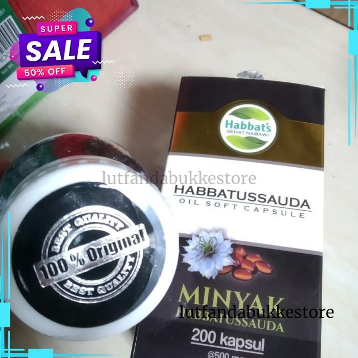 

KAPSUL MINYAK HABBATUSSAUDA OIL PREMIUM SOFT CAPSULE BEBAS ONGKIR !!