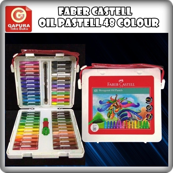 

HARGA DISC - CRAYON OIL PASTEL FABER CASTELL 48 W
