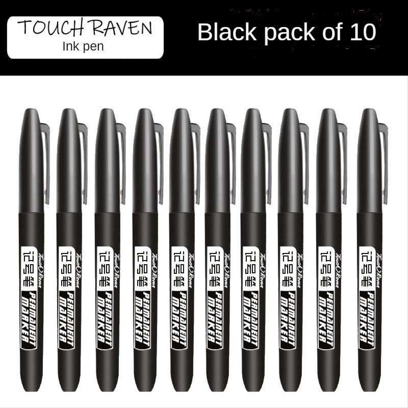 

Touch Raven Spidol Permanent Marker Waterproof Ink 10 PCS - 9500