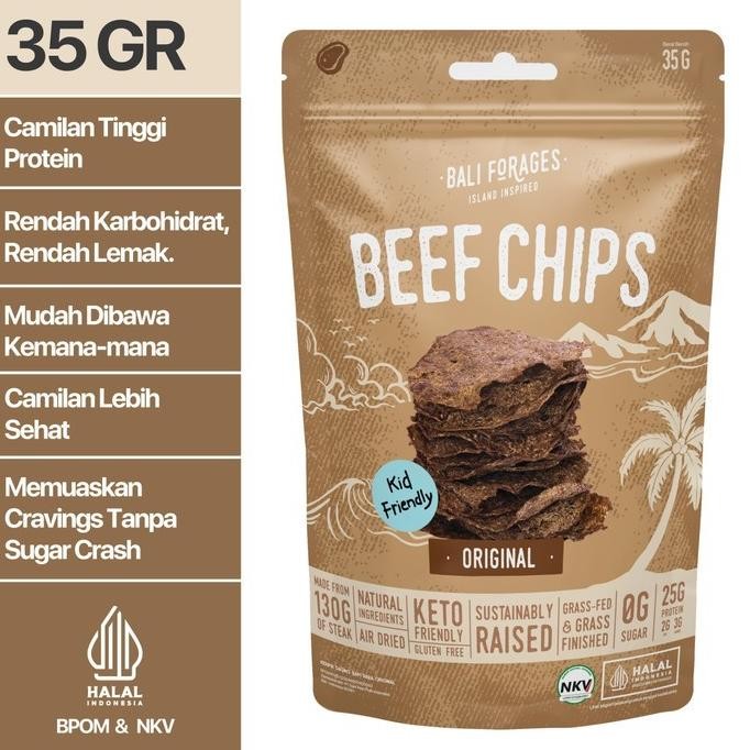 

Ready Be Chips Keripik Daging Sapi - Bali Forages