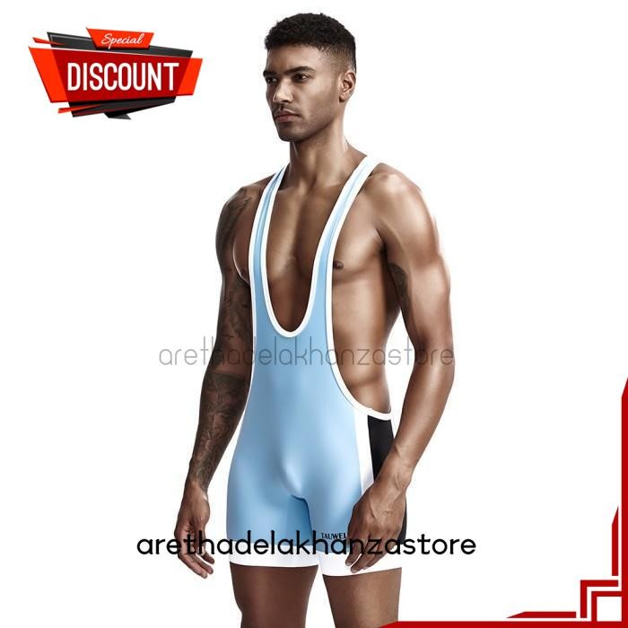 WRESTLING SUIT 5 WARNA FREE ONGKIR BY ARETHA DELA KHANZA STORE 