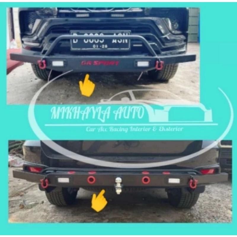 Tanduk Pengaman Bemper Depan + Belakang Innova Reborn 2016-2022