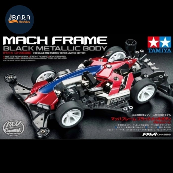 Tamiya 95673 - Mach Frame Black Metallic Body - FMA - Original