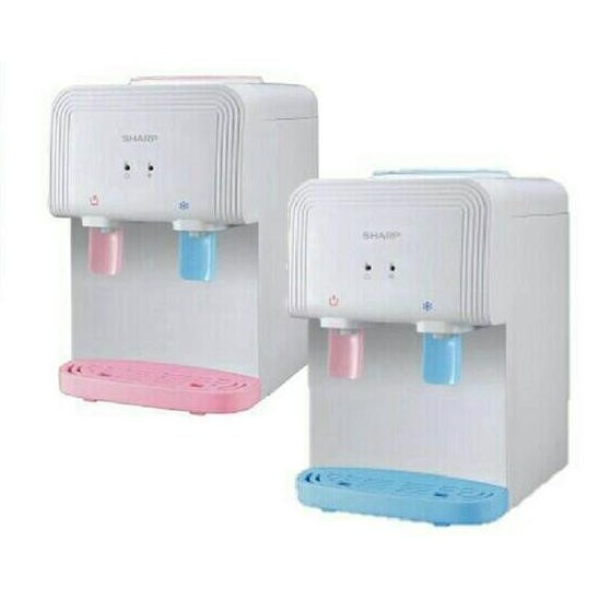 TERBARU - Sharp Dispenser Portable SWD-T40N Pink Blue Normal n Hot