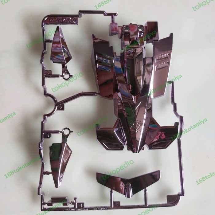 tamiya body victory magnum plate crom purple (ori)