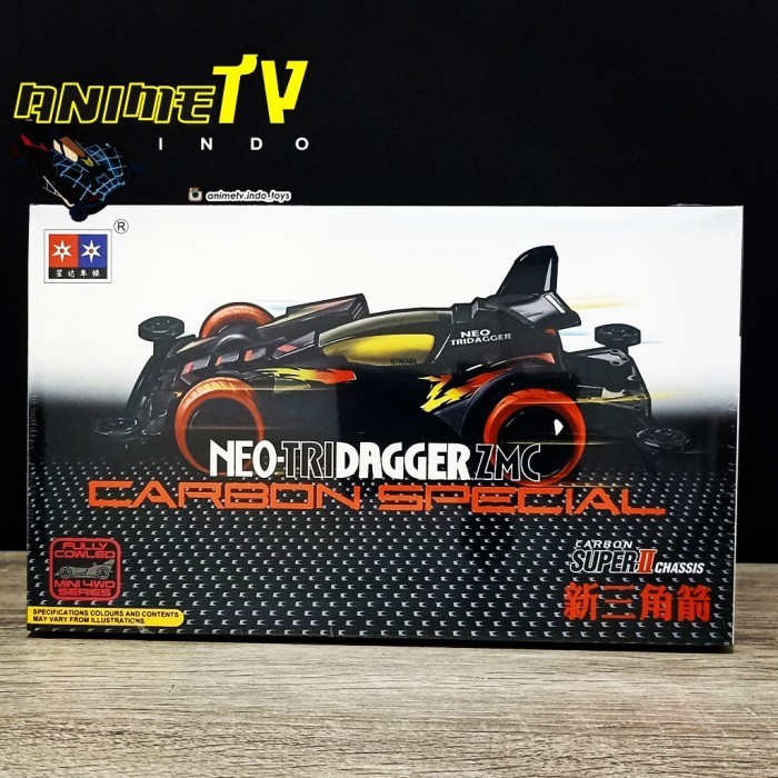 Rep Tamiya Mini 4wd Neo Tridagger ZMC Carbon Special Daxing Super 2