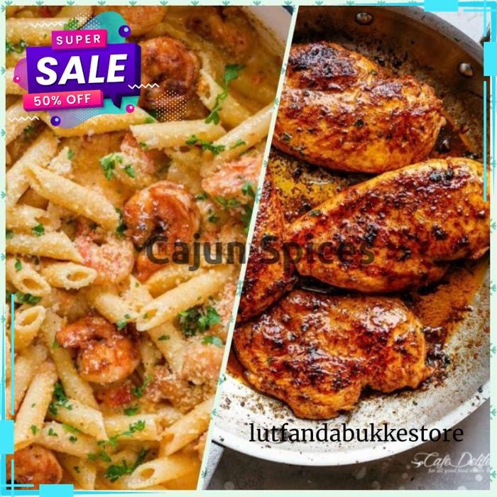 

BUMBU CAJUN REPACK 100 GRAM / BUMBU AYAM/BUMBU PASTA BEBAS ONGKIR !!