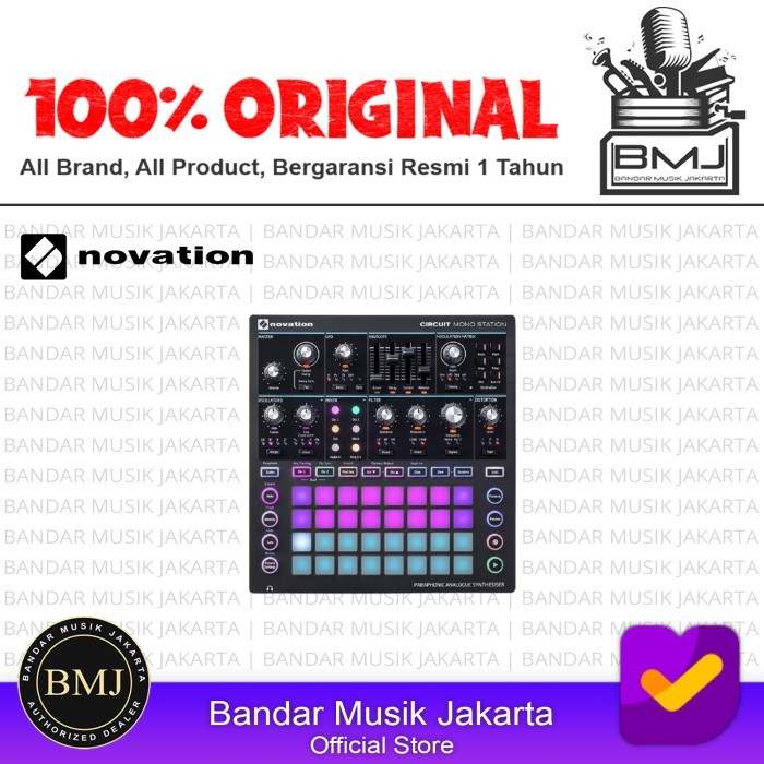 NOVATION CIRCUIT MONO STATION PARAPHONIC ANALOG SYNTH