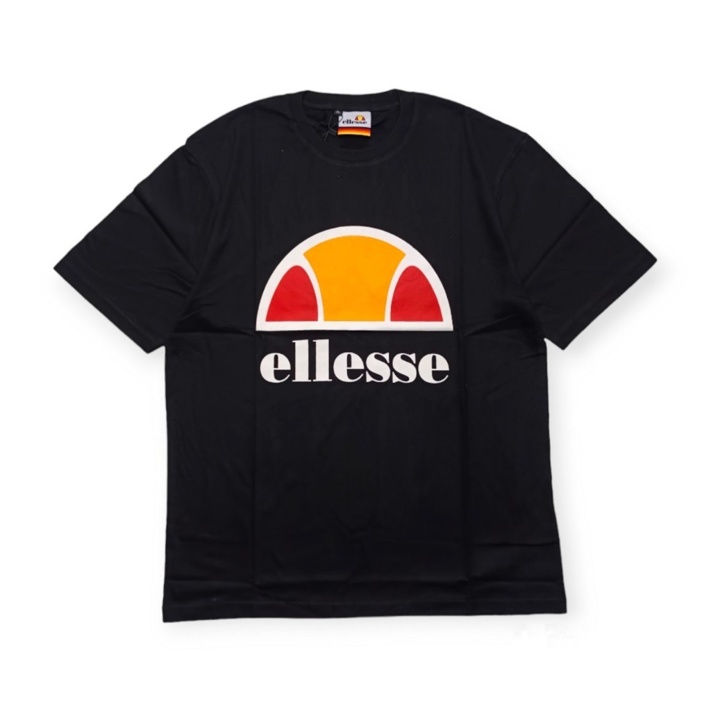 Kaos Pria Ellesse HITAM Logo Besar Hitam |z0FnAxr0|