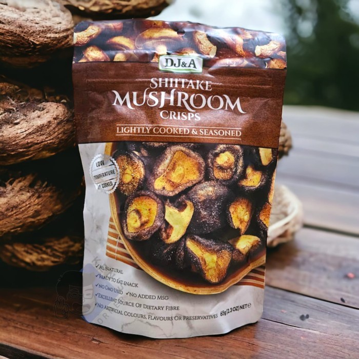 

GRATIS ONGKIR DJ&A Shitake Mushroom / Snack Australia / Snack Shitake Jerky