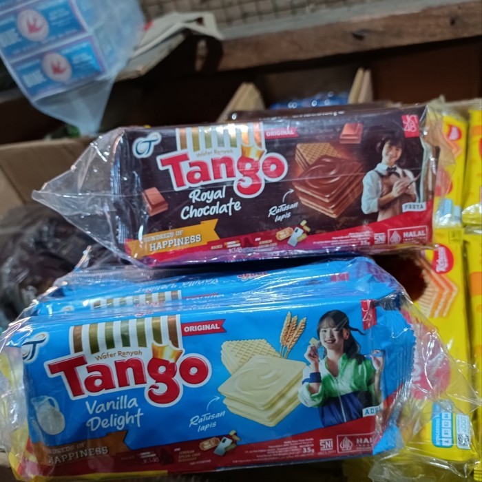 

PRODUK TERBATAS wafer tango jkt 48 x tango 39grm