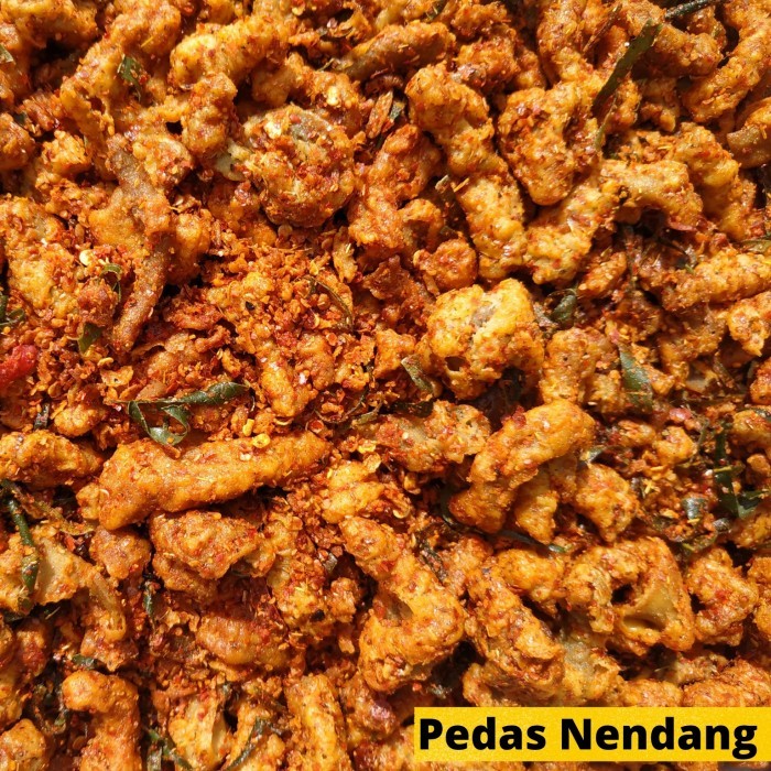 

KOMPLIT KERIPIK USUS AYAM CRISPY / KRIPIK USUS / KRIPSUS PEDAS DAUN JERUK