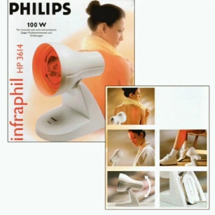 Philips Infraphil Hp-3616 Lampu Terapi Infrared