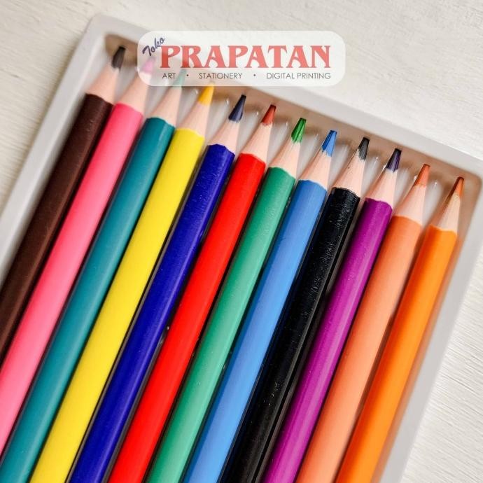 

Premium Pensil Warna Joyko Bisa Dihapus CP-0130 | Erasable Color Pencil