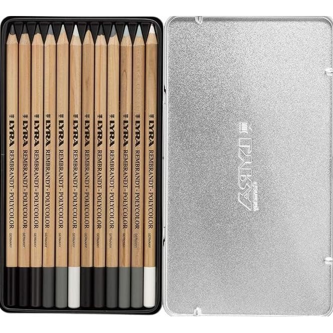

Ready for You Lyra Rembrandt Polycolor Pencils Set 12C Tin Box | Pensil Warna Set