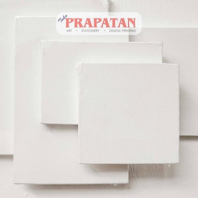 

Premium Kanvas Lukis MINI Prapatan + Spanram | Mini Canvas