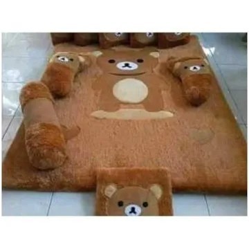 surpet rasfur surpet bulu 140x180cm busa tidak kempes