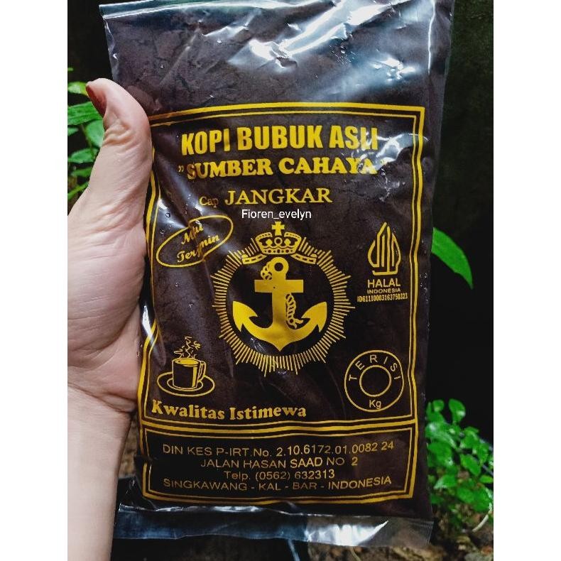 

Ready Kopi Bubuk Sumber Cahaya Cap Jangkar 1Kg