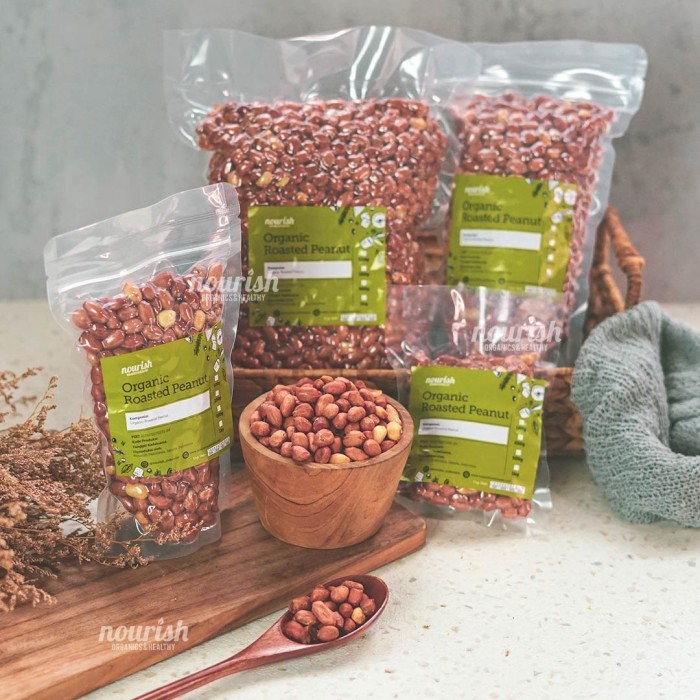 

BIG SALE Organic Roasted Peanut 250gr / Kacang Tanah Panggang Organik