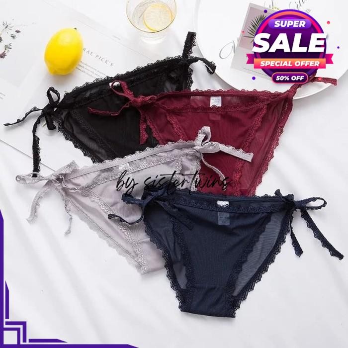 CD G STRING WANITA SEXY TRANSPARAN TALI SAMPING LINGERIE BY SISTER TWINS STORE HIGHT CLASS 