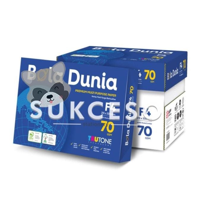 

Sale Bola Dunia F4 70Gr Kertas Hvs Print Fotocopy Murah Berkualitas