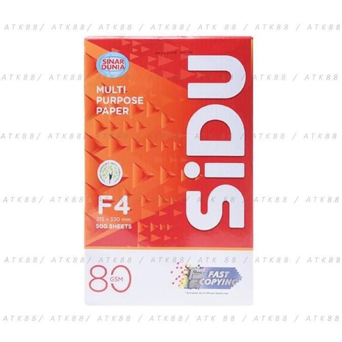 

Sale Kertas Hvs F4 80 Gsm - Sidu