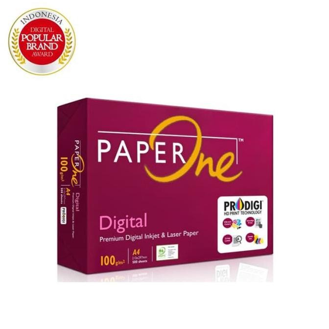

Sale Paper One A4 Kertas Hvs Print Fotocopy 100Gr/Gsm Berkualitas