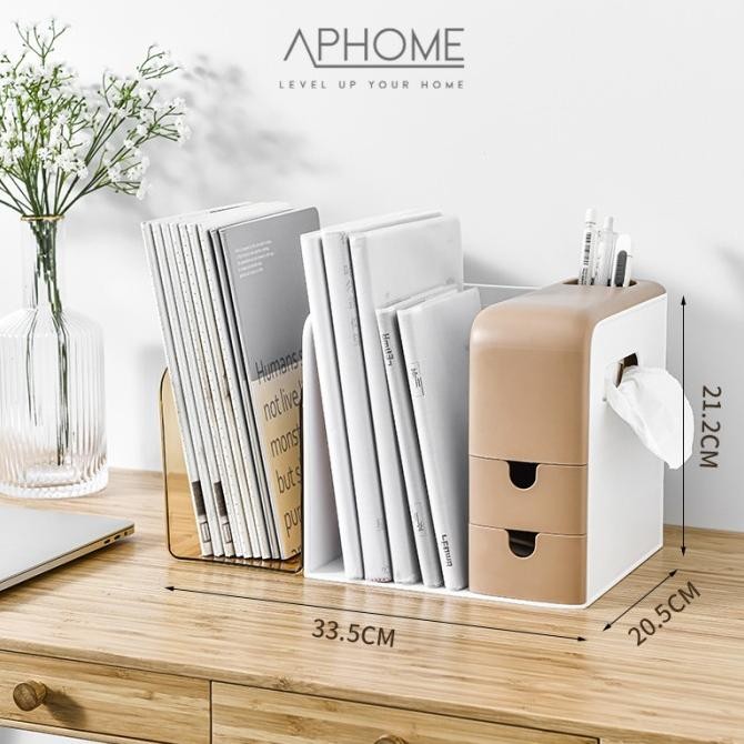 

APHOME Kotak File Tray Folder Box Desk Organizer Rak Buku Meja DESTA