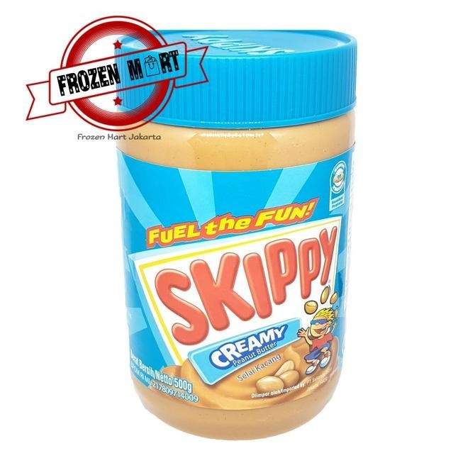 

SKIPPY Creamy Peanut Butter / Selai Kacang (Halus) HALAL 500 Gr