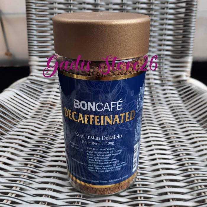 

Boncafe Decaf 100 Gr Decaffeinated Freeze Dried Instant Coffee