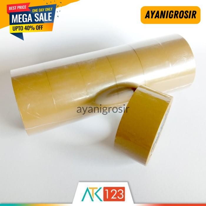 

BEST DEAL LAKBAN COKLAT 48 MM (2'') - NACHI BY AYANI GROSIR !!