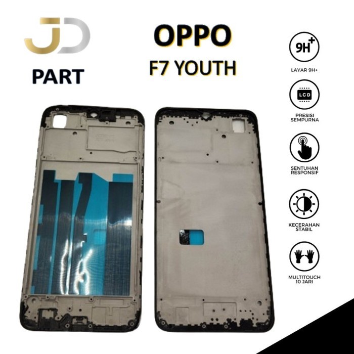 FRAME LCD OPPO F7 YOUTH / FRAME BEZZEL TULANG TENGAH