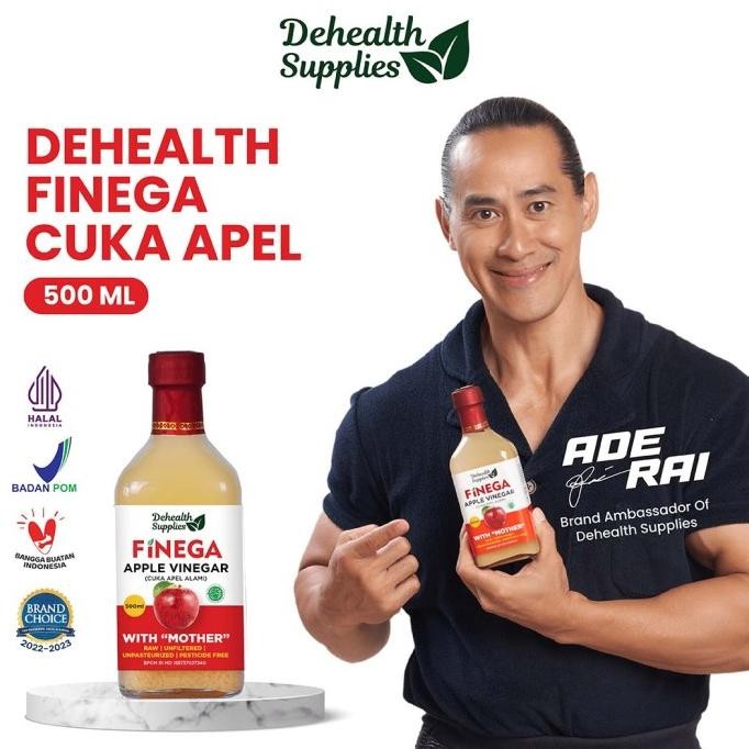 

Vinega Cuka Apel 500 ml Botol KACA