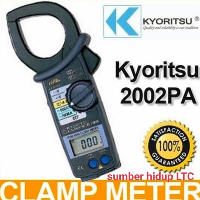 KYORITSU 2002PA Tang Ampere Digital Clamp Meter 2000A AC 2002 PA