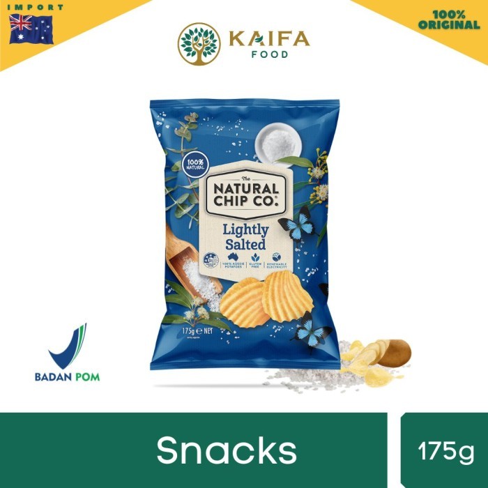 

Ready Gas!!! Natural Chips Co - Australian Chips 175 Gr - Sea Salt
