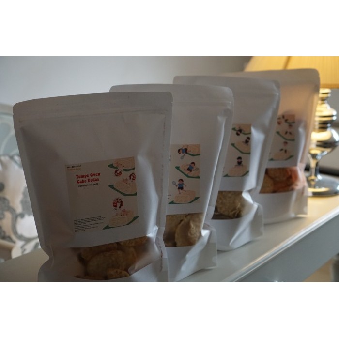 

Ready Gas!!! 500Gr Tempe Oven (Cemilan Senja) No Micin Micin Club