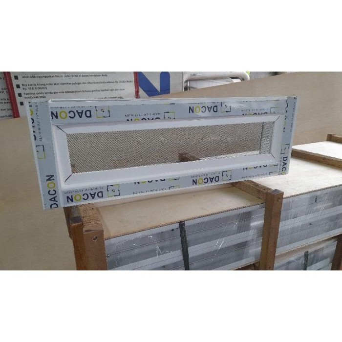 TERBARU promo merdeka loster alumunium kawat nyamuk 40x20 free packing kayu