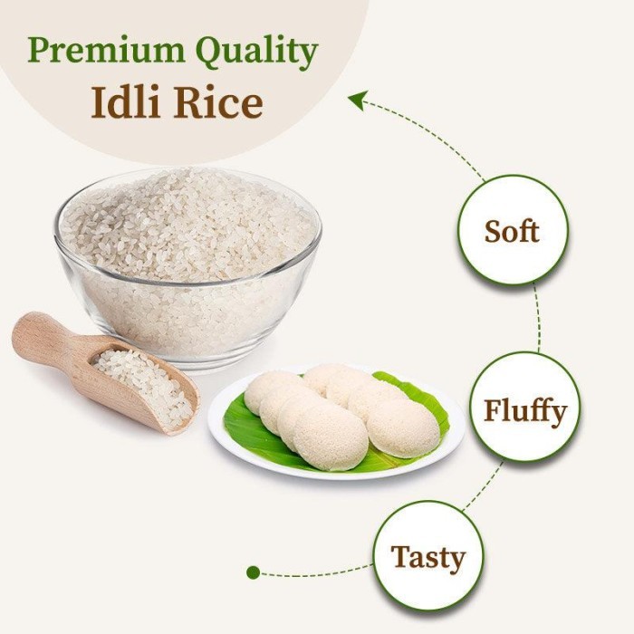 

TERBARU PREMIUM QUALITY IDLI RICE 1 KG PROMO!